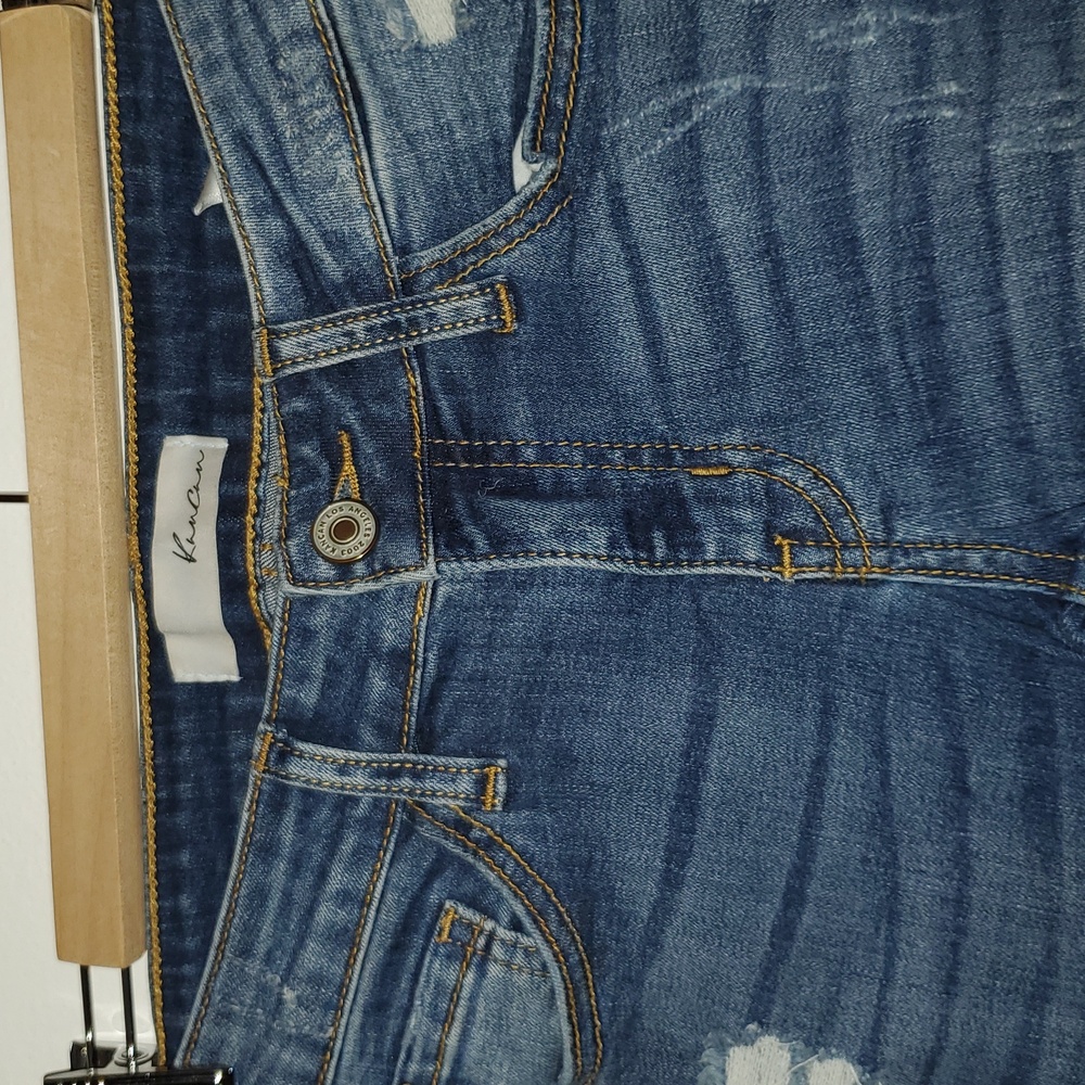 KanCan Distressed Blue Jeans size 1 (24)